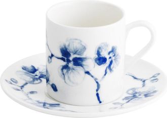 Michael Aram Blue Orchid Demitasse Set