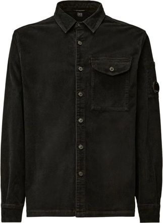 C.P. Company Hombre, Camisas, Negro, Talla: L