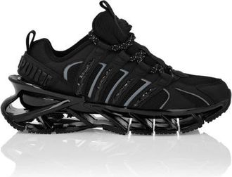 Plein Sport Runner Hi-Tech Unisex in Black/black at Nordstrom, Size 37