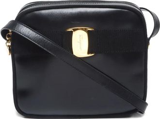 Ferragamo Borsa a spalla Vara 1990-2015 - Nero