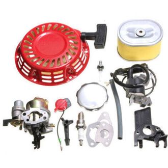 OEM Kit De Motor Para Honda Gx160 Gx200 De 5.5 Hp: Carburador, Bobina De Encendido Por Retroceso, Buj&iacute;a, Filtro De Aire