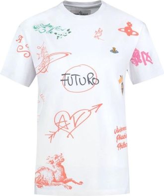 Vivienne Westwood T-shirt - Heren - T-shirts - Wit - S - Tops