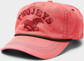 TwoJeys Mens Rodeo sun-washed dad cap