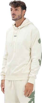 Disclaimer Urban Streetwear Hoodie Sweater - Heren - Hoodies - Wit - XL - Hoodies & sweatvesten