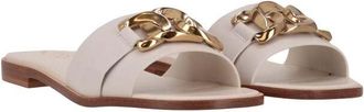 Tod's Womens Offwhite Sandal, Size 4.5