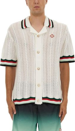 Casablanca Crochet Shirt ondulee Mountains