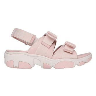 Skechers Dames/Dames Platte Hak Sandalen (Blush)