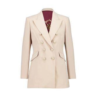 Johanna Ortiz Dames, Jassen, Beige, Maat: S Viscose