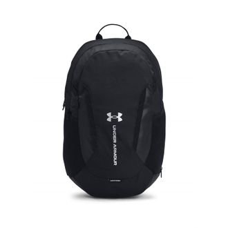 Under Armour Mens Hustle 6.0 Team Backpack In Black