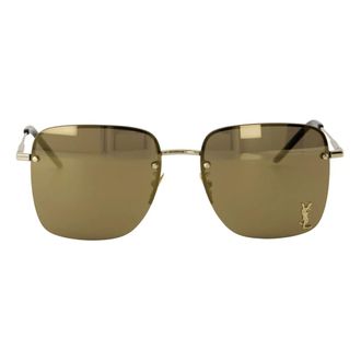 Saint Laurent Sunglasses, unisex, Yellow, Size: ONE SIZE Sl312 M Sunglasses