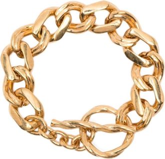 Saint Laurent Golden Chain Bracelet