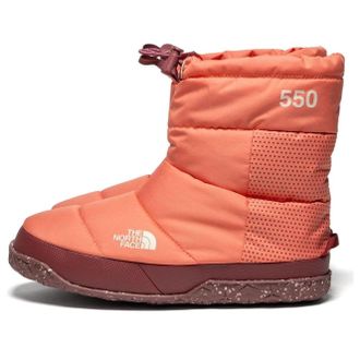 The North Face (WMNS) THE NORTH FACE Nuptse Apres Booties Coral Sunrise Wild Ginger A5LWC-89X
