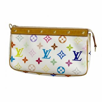 Louis Vuitton Blanc Pouch (Pre-Owned)