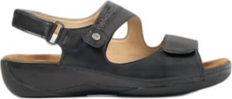 Wolky Womens Liana Sandal In Black Anthracite