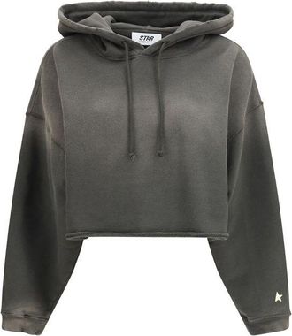 Golden Goose Gray Cotton Womens Sweatshirt