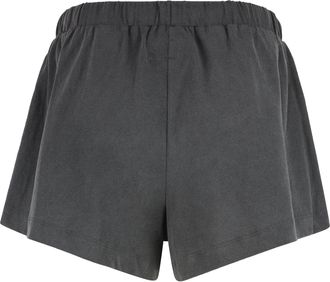 The Great. Womens Cotton Shorts Grey