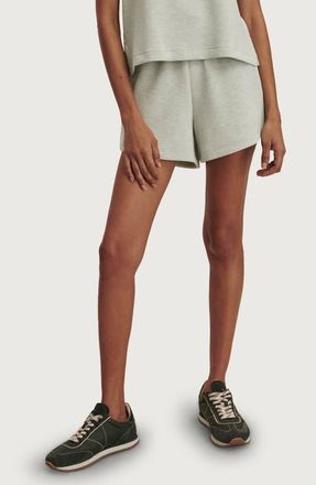 Varley Coulter High Waist Shorts in Mint Green Marl at Nordstrom, Size X-Large