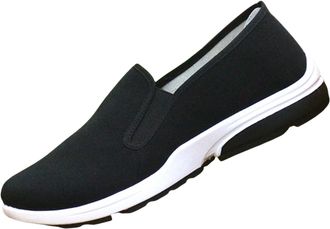 Generic Chinese Traditional Old Beijing Shoes for Kung Fu Martial Arts Lightweight Soft Mesh Breathable for Indoor Outdoor Activities Anti-Slip Rubber Sole Ta