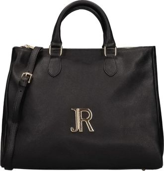 John Richmond Aurelia Chic - Dames - Handtassen - Zwart - ONE Size - Katoen - Tassen