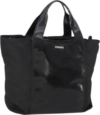 Gucci Pre-owned Boston Bag - Dames - Vintage Shopper - Zwart - ONE Size - Nylon - Vintage