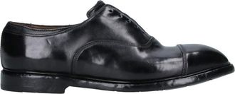 Premiata Black Abner Worn-Effect Leather Derby Shoes