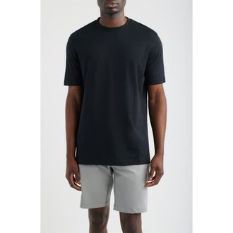 Scott Barber Liquid Pima Cotton T-Shirt in Black at Nordstrom, Size X-Large