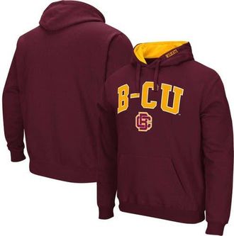 Colosseum Mens Colosseum Maroon Bethune-Cookman Wildcats Arch & Logo 3.0 Pullover Hoodie at Nordstrom, Size Medium