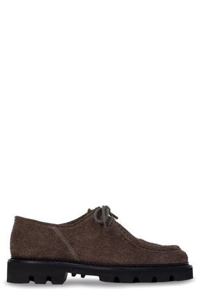 Collegium Moc Toe Derby in Mocha Leather at Nordstrom, Size 13Us