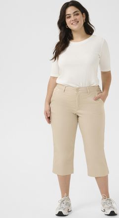 Kaffe Curve Pants Suiting Regular fit Feather Gray beige
