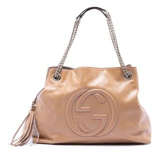 Gucci Pre-owned Gucci Medium Patent Soho Chain Tote Ladies 0N465LXV5ZQ84OHJ