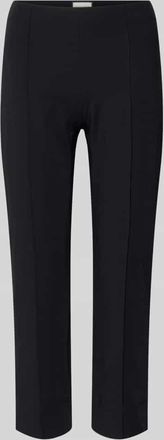 Seductive Caprihose mit L&auml;ngsn&auml;hten Modell CAPRI in Black, Gr&ouml;&szlig;e 32