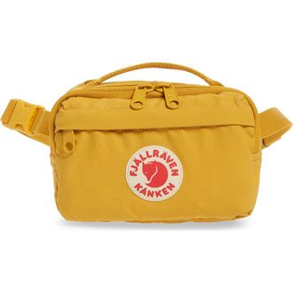 Fj&auml;llr&auml;ven K&aring;nken Water Resistant Belt Bag in Ochre at Nordstrom