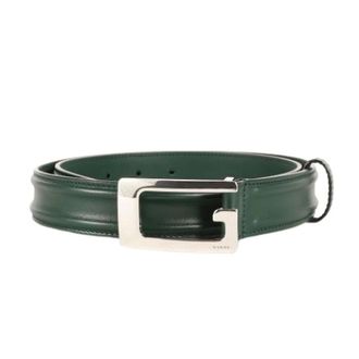 Gucci Pre-owned Belts, male, Green, Size: ONE SIZE Pre-owned Vintage Leather Belt