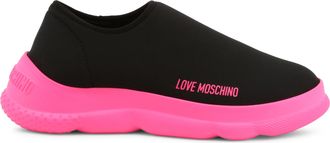 Love Moschino Womens Slipon Sneakers Casual Style - Black - Size EU 38