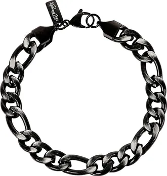 Ed Hardy Mens Figaro Chain Bracelet in Black at Nordstrom Rack