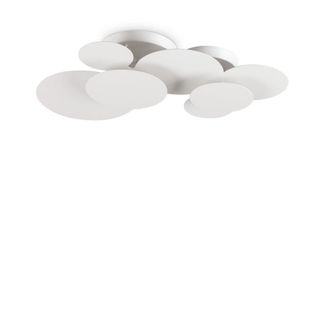 Netlighting Cloud Circles Decorative Flush Ceiling Light White 74cm 3000K