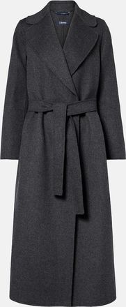 Max Mara Cappotto a portafoglio Poldo in lana vergine