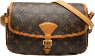 Louis Vuitton Pre-owned Sologne Schoudertas - Dames - Vintage Schoudertas - Bruin - ONE Size - Leer - Vintage