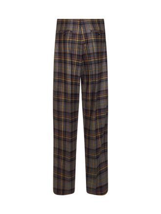 Etro Womens Trousers Multicolour Wool