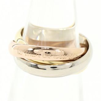 Cartier Trinity Pink White Yellow Band Ring (Pre-Owned)