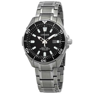 Citizen Promaster Diver Luminous Eco-Drive Mens Watch BN0200-56E