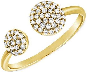 Sabrina Designs 14K 0.22 Ct. Tw. Diamond Open Ring