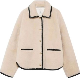 Anine Bing fleece texture - Neutrals