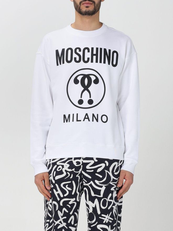 Moschino Felpa MOSCHINO COUTURE Uomo colore Bianco da 255 00 su Stylight