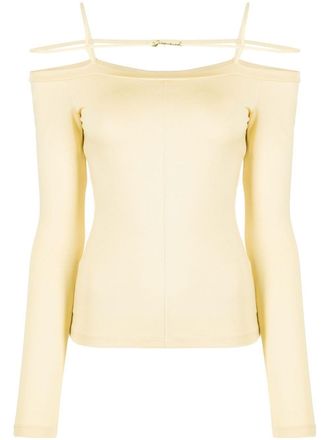 Jacquemus Top con spalle scoperte Sierra - Toni neutri