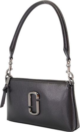 Marc Jacobs Womens The Pochette - Marc Jacobs Leather Black Cowhide Bags Shoulder-Hobo-Bags