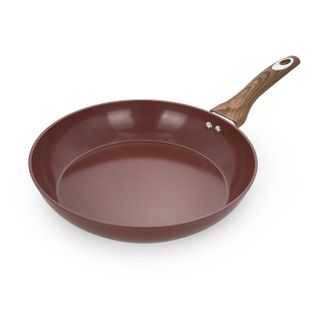 KASANOVA Padella 30 cm in ceramica burgundy New Ceramic