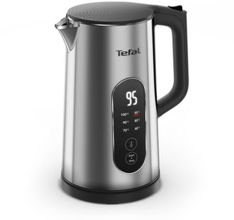 T-fal Selection Ki871de0 Tetera El&eacute;ctrica 1,7 L 1500 W Negro, Acero Inoxidable