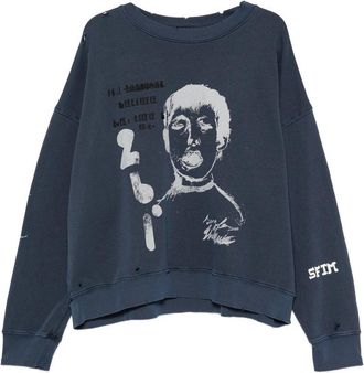 Song for the Mute yawning Kid Relaxed Pullover