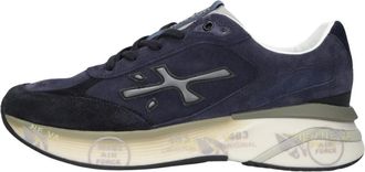 Premiata Moerun Sneakers - Heren - Sneakers - Blauw - 41 EU - Su&egrave;de - Schoenen